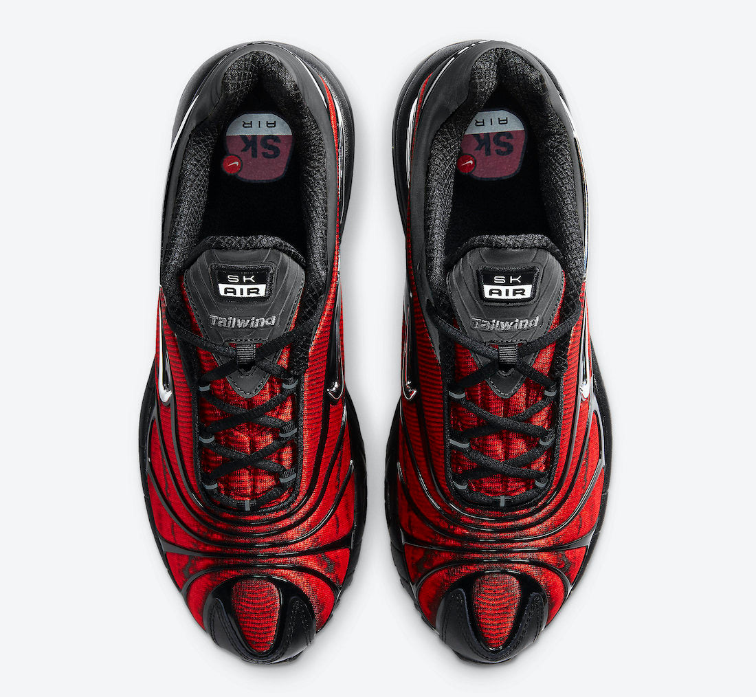 Sapatilhas Skepta x Nike Air Max Tailwind V “Bloody Chrome”