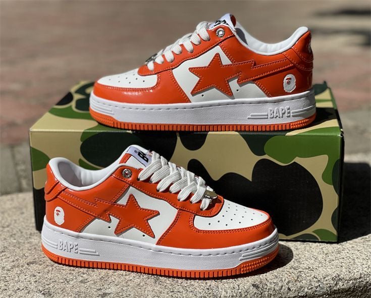 Sapatilhas Bapesta Orange
