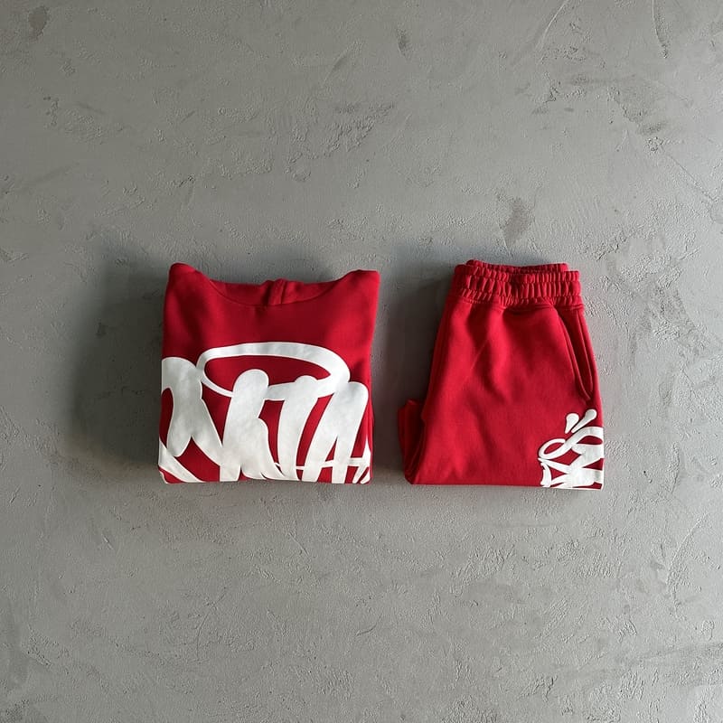 Fato de Treino Team Syna Hood Twinset Red