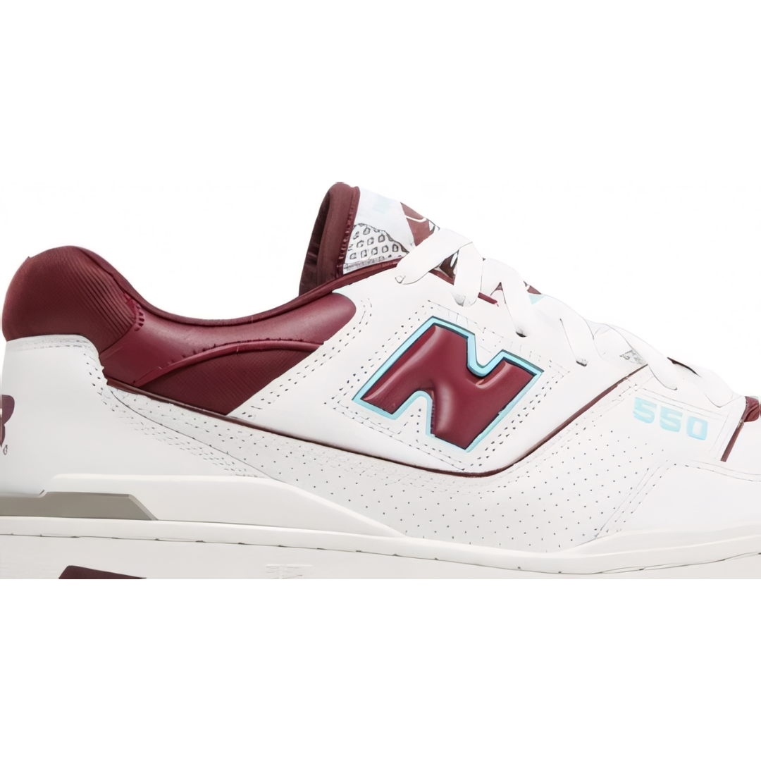 Tênis New Balance 550 Burgundy Turquoise