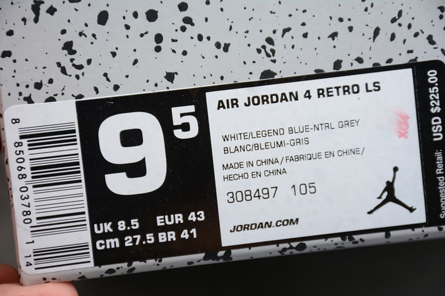 Sapatilhas Air Jordan 4 Military Blue