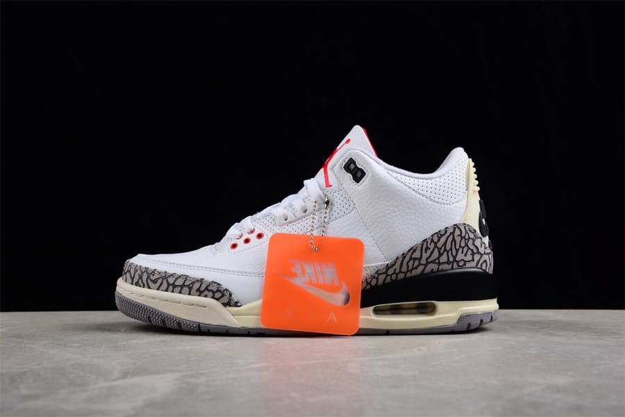 Sapatilhas Jordan 3 Retro White Cement Reimagined