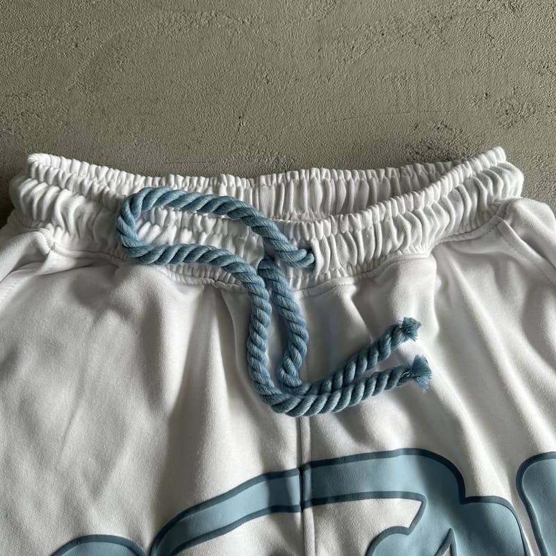 Fato de Treino Shorts Synaworld White Blue
