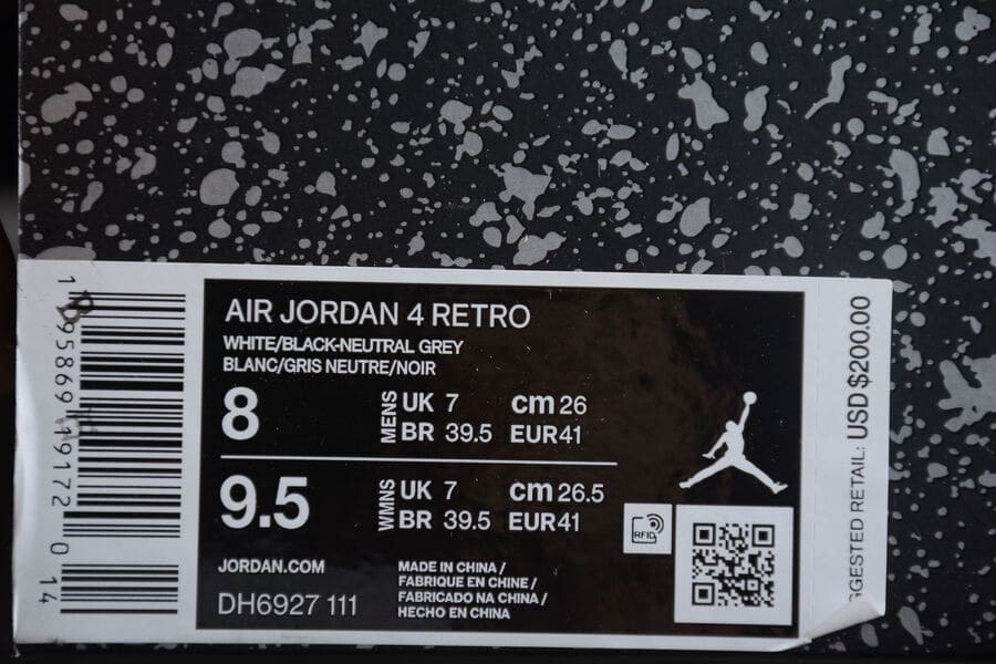 Sapatilhas Air Jordan 4 Military Black