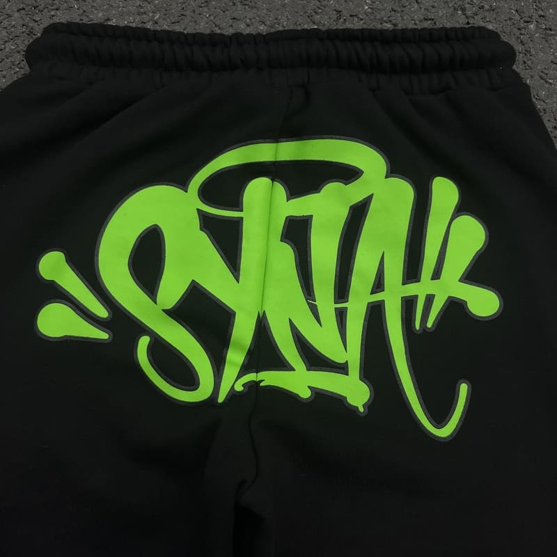 Fato de Treino Synaworld Logo Black Green