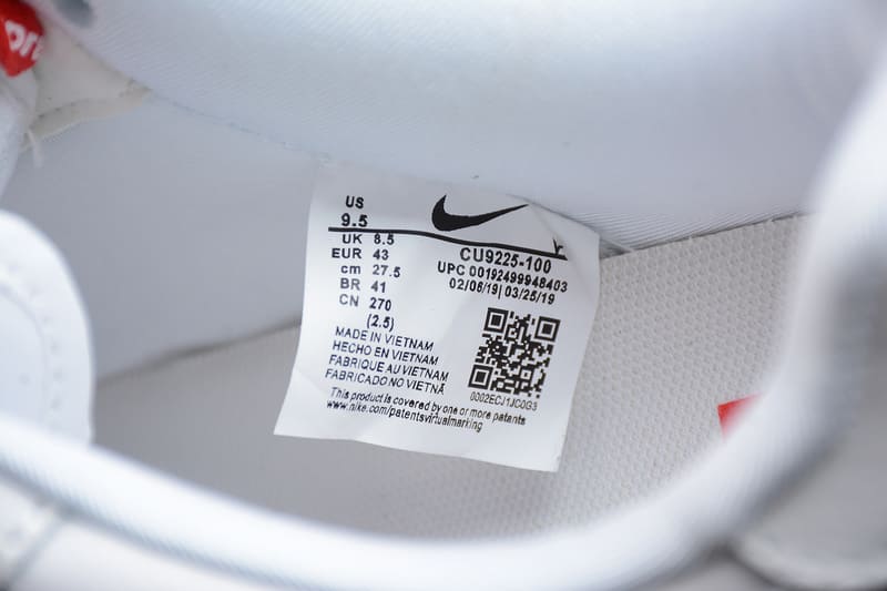 Sapatilhas Air Force 1 Supreme White