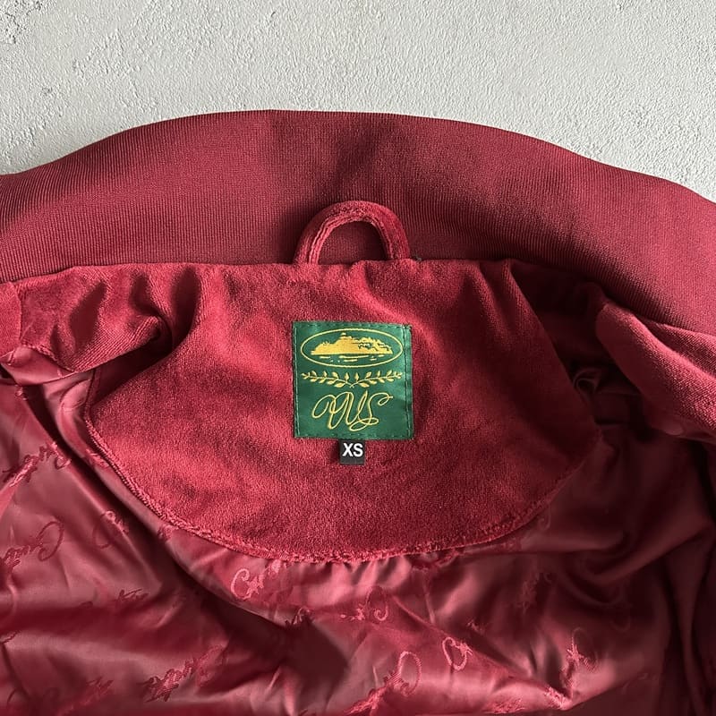 Fato de Treino Corteiz Veludo Vermelho
