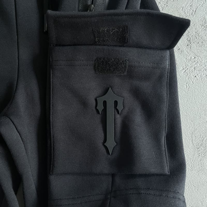 Fato de Treino Trapstar Irongate T Tech Zip Black