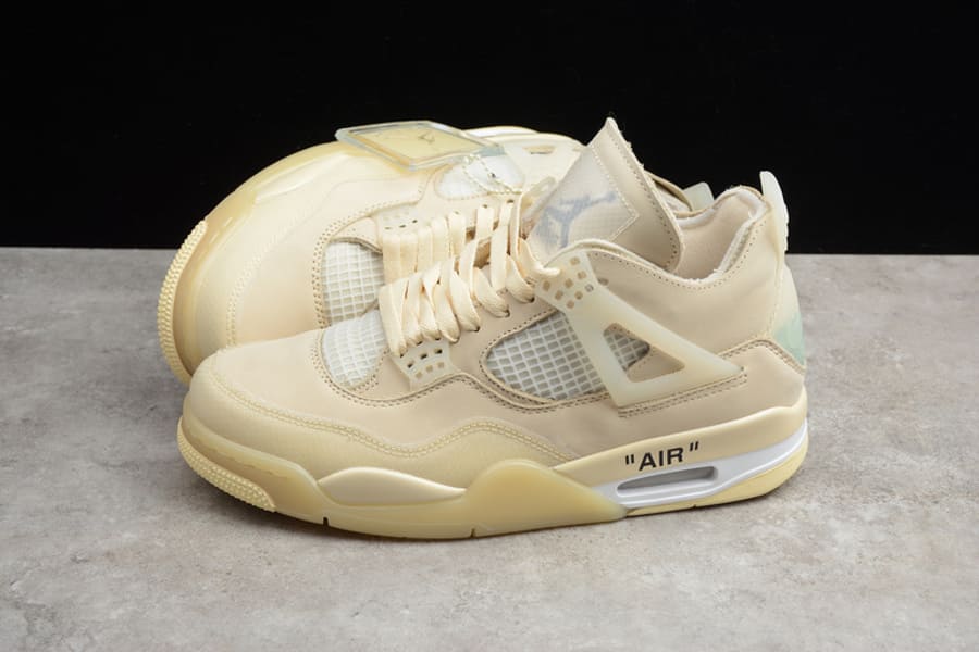 Sapatilhas Jordan 4 Retro Off-White Sail