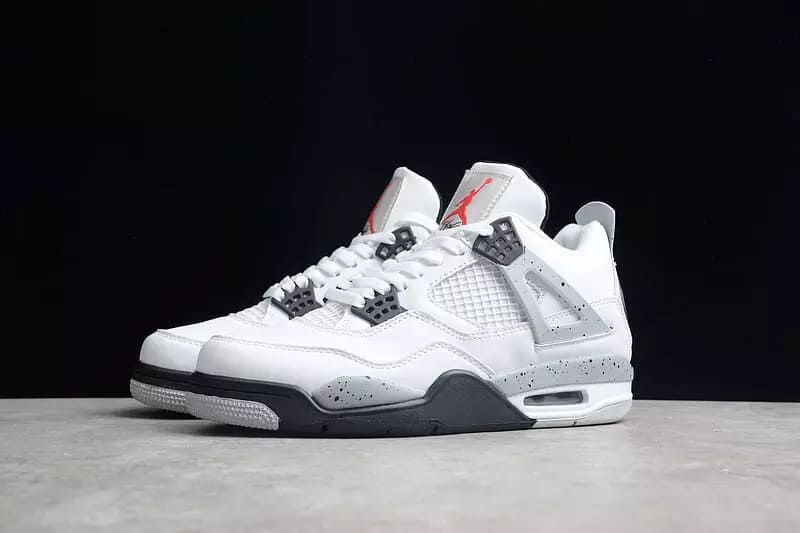Sapatilhas Air Jordan 4 Retro White Cement