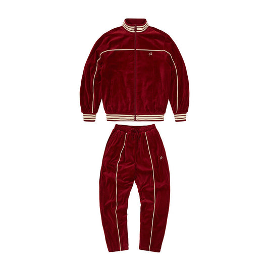 Fato de Treino Corteiz Veludo Vermelho