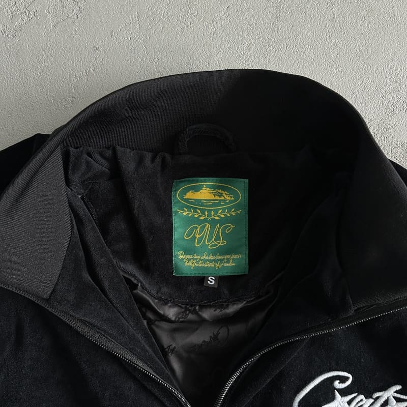 Fato De Treino Corteiz Veludo Preto